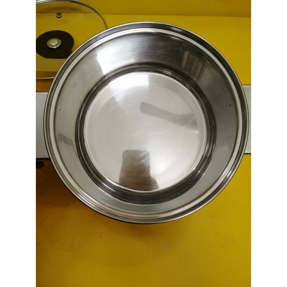 Nồi inox nội địa Nhật, size 19cm, cao 9cm (mã 790), Dùng được bếp từ