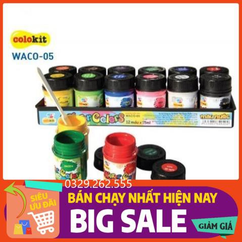 (FreeShip) Màu nước Thiên Long WACO 05 ( 12 màu)