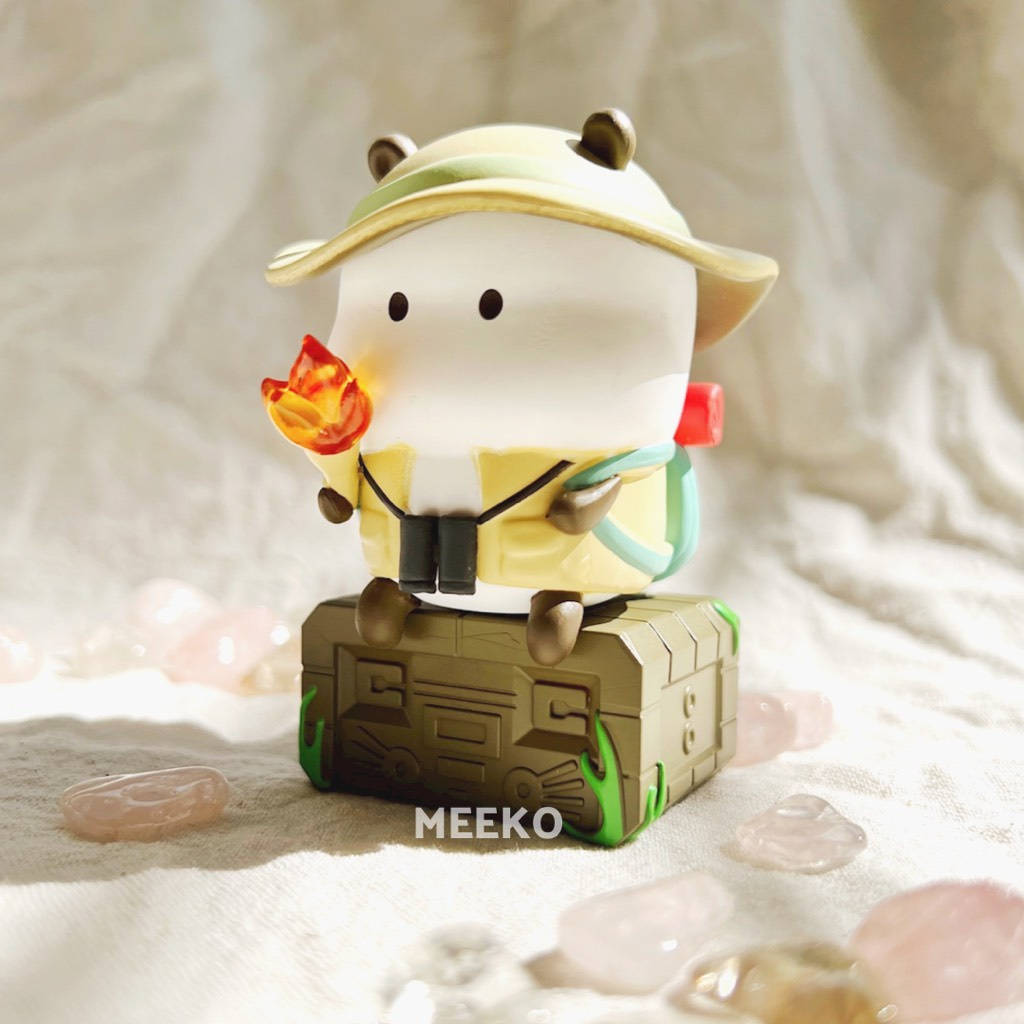 Mô hình Gấu trúc Gachu Decor Picnic sôi động trang trí bàn làm việc  MEEKO