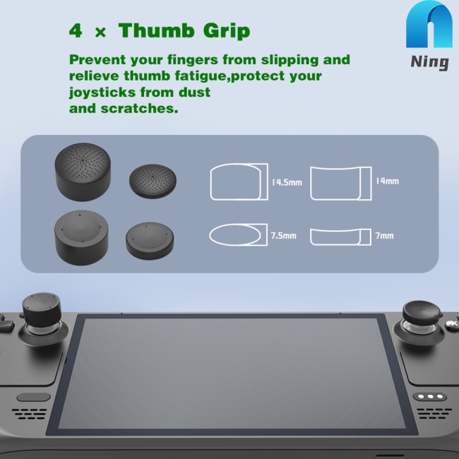 Bộ Ốp Bảo Vệ Nút Bấm Điều Khiển Chơi Game Chất Liệu Dày Dặn Tiện Dụng