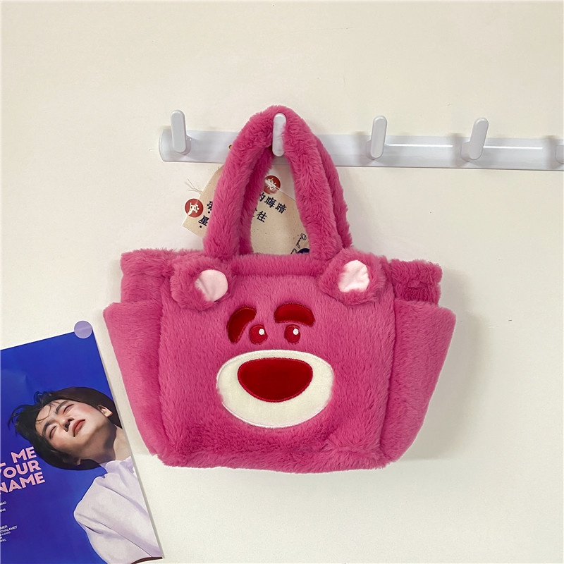 Túi Xách Tay Thiết Kế Hình Gấu Pooh Dễ Thương