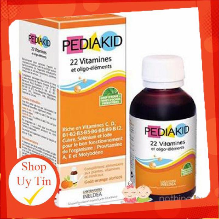 [ CHÍNH HÃNG ] Vitamin Tổng Hợp - Pediakid 22 vitamin và khoáng chất