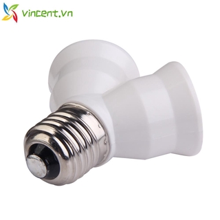 Đui Đèn Chuyển Đổi 1 Thành 2 Đui Đèn E27