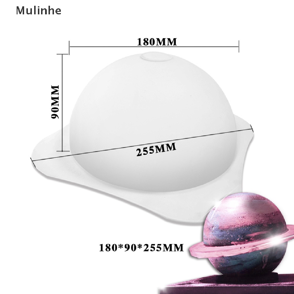 Khuôn Silicon Làm Bánh Kẹo Hình Hành Tinh 3d Diy