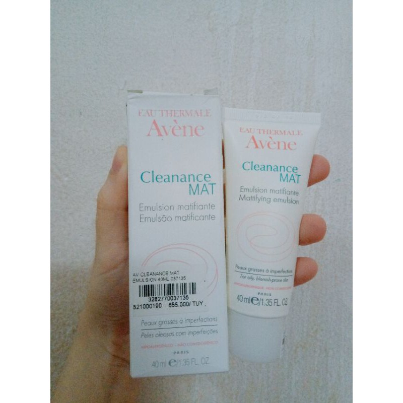 [Date T2/2021] Kem dưỡng ẩm Avene cho da dầu mụn - Avene Cleanance Mat Emulsion