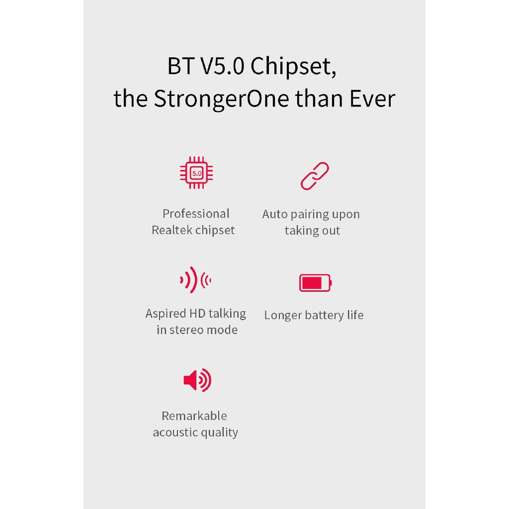 [QUỐC TẾ] Tai nghe bluetooth QCY T1C