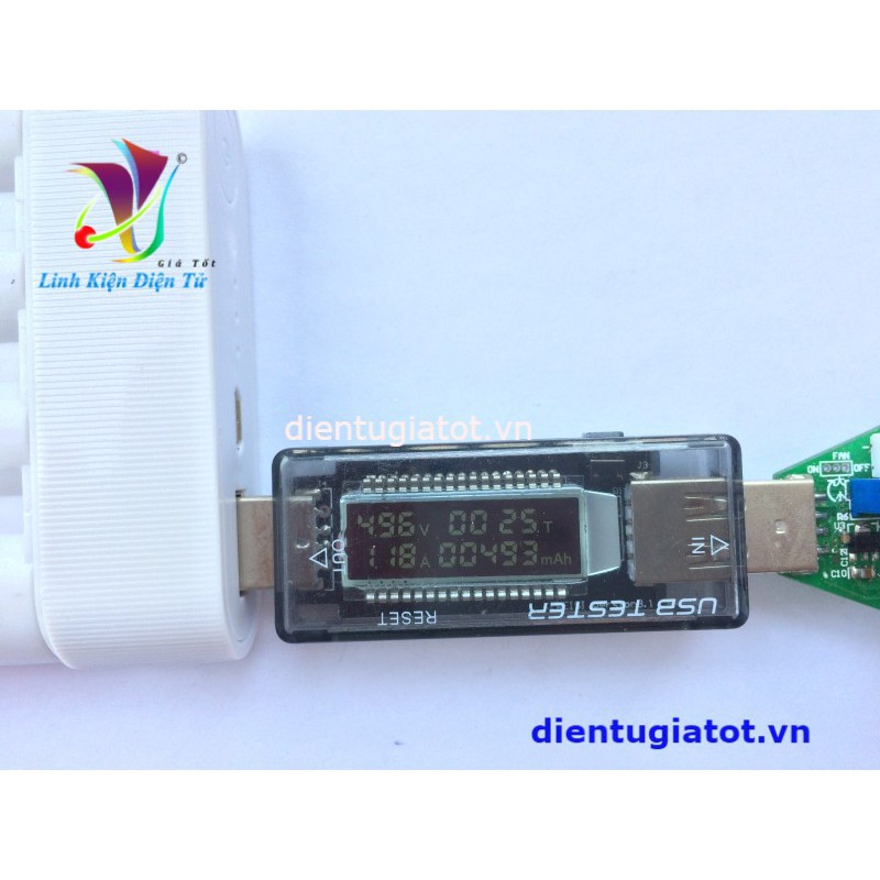 Box 4 cell vỏ nhôm ruột nhựa có lò xo 5V 1.2A