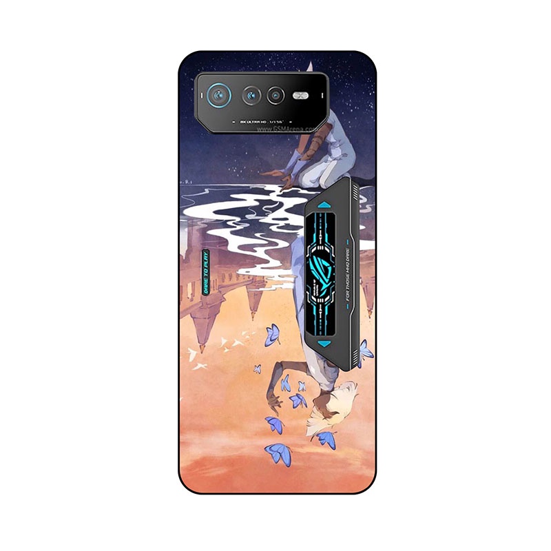 Ốp Điện Thoại Silicon Mềm Họa Tiết Hoạt Hình Anime Đáng Yêu Cho Asus ROG Phone 6 ROG6 Pro 6.78 "