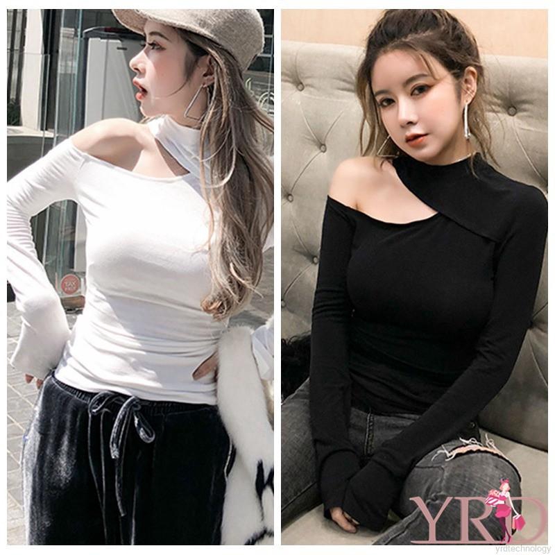 FREESHIP ĐƠN 99K_ Áo thun trễ vai phong cách Hàn Quốc quyến rũ