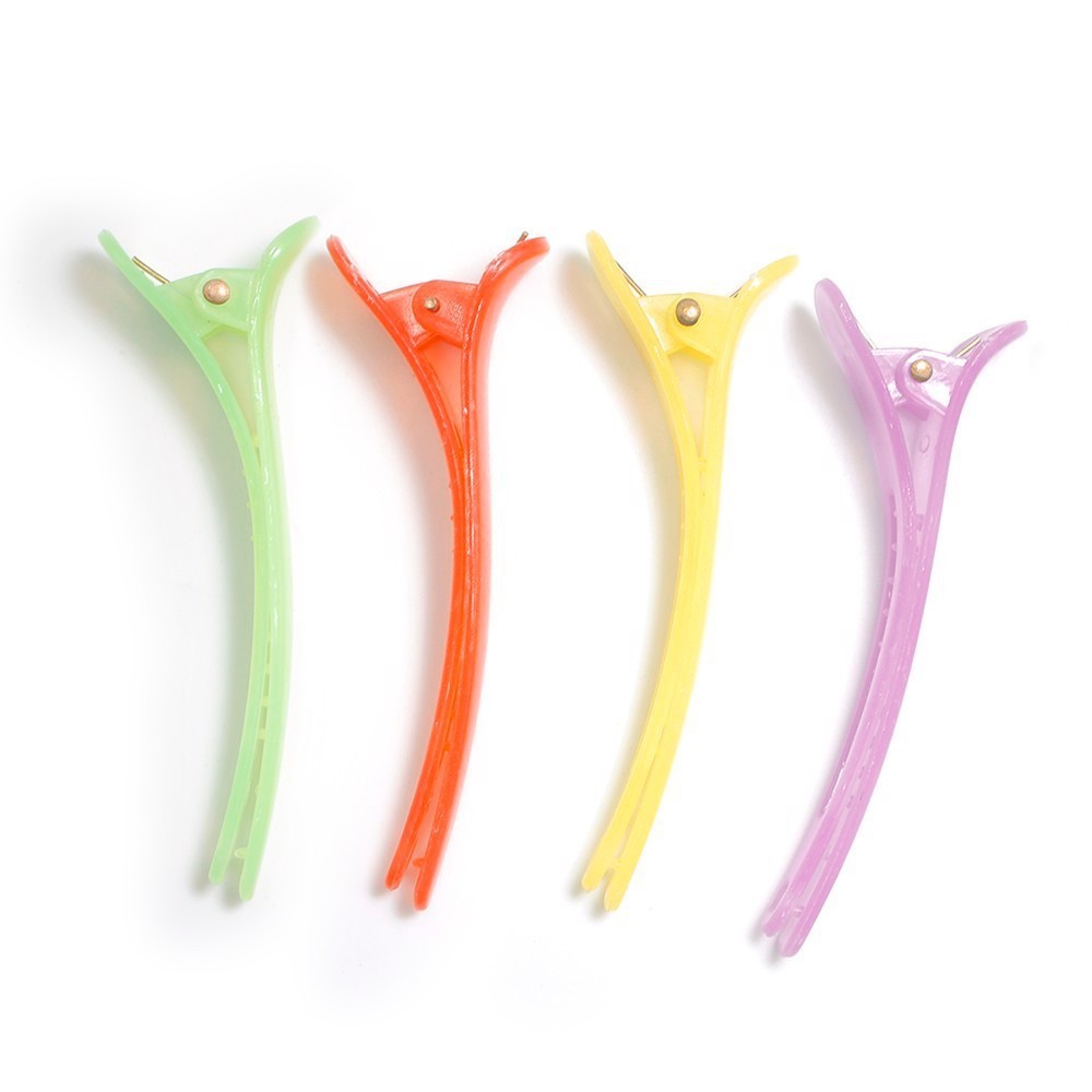 [COMBO 10] KẸP MỎ VỊT NHỰA 8CM KUTE NHIỀU MÀU DỄ THƯƠNG