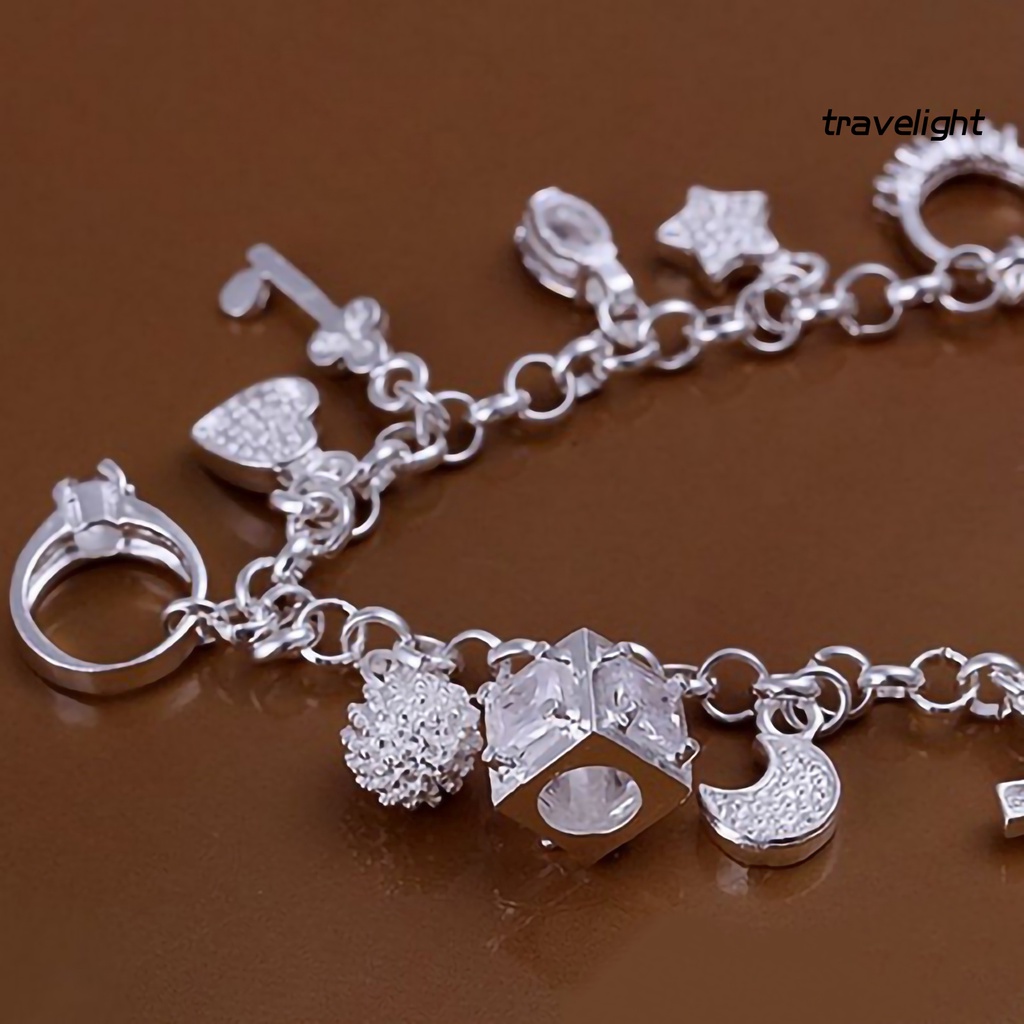 Vòng tay mạ bạc phong cách dân tộc thời trang cho nữ