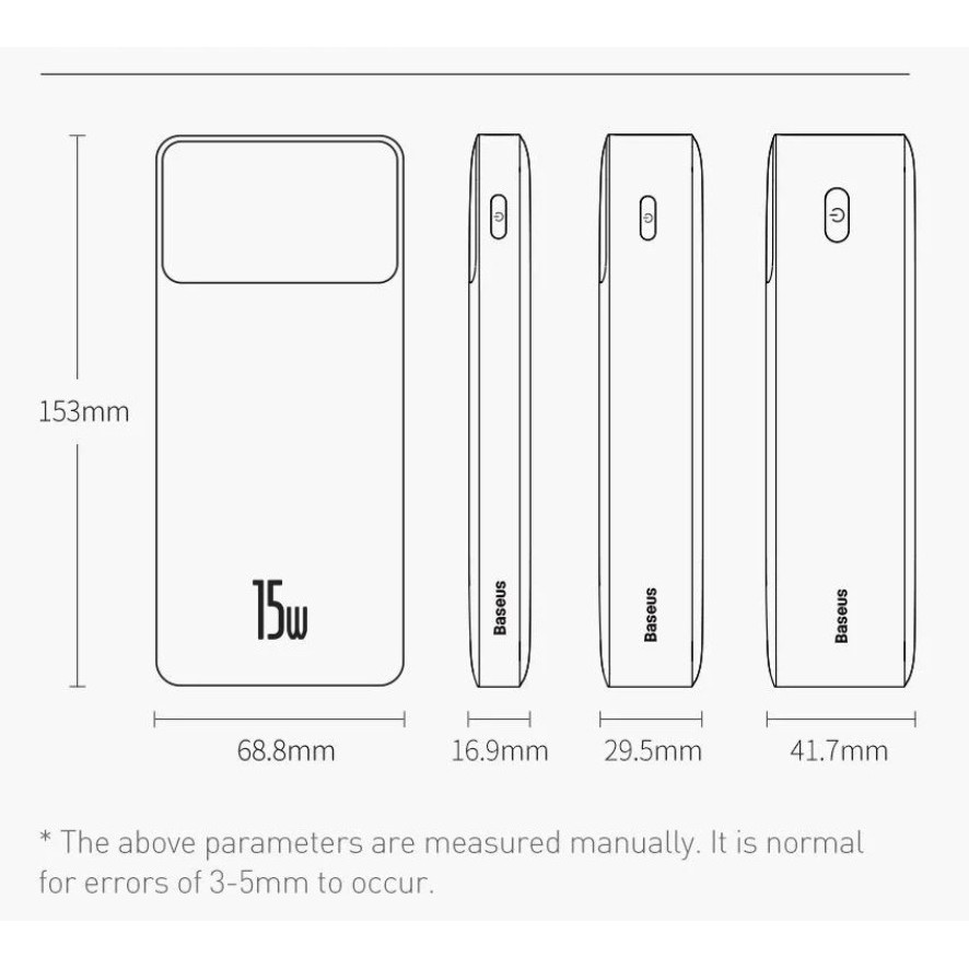 Pin sạc dự phòng Baseus Bipow thế hệ mới (2021)