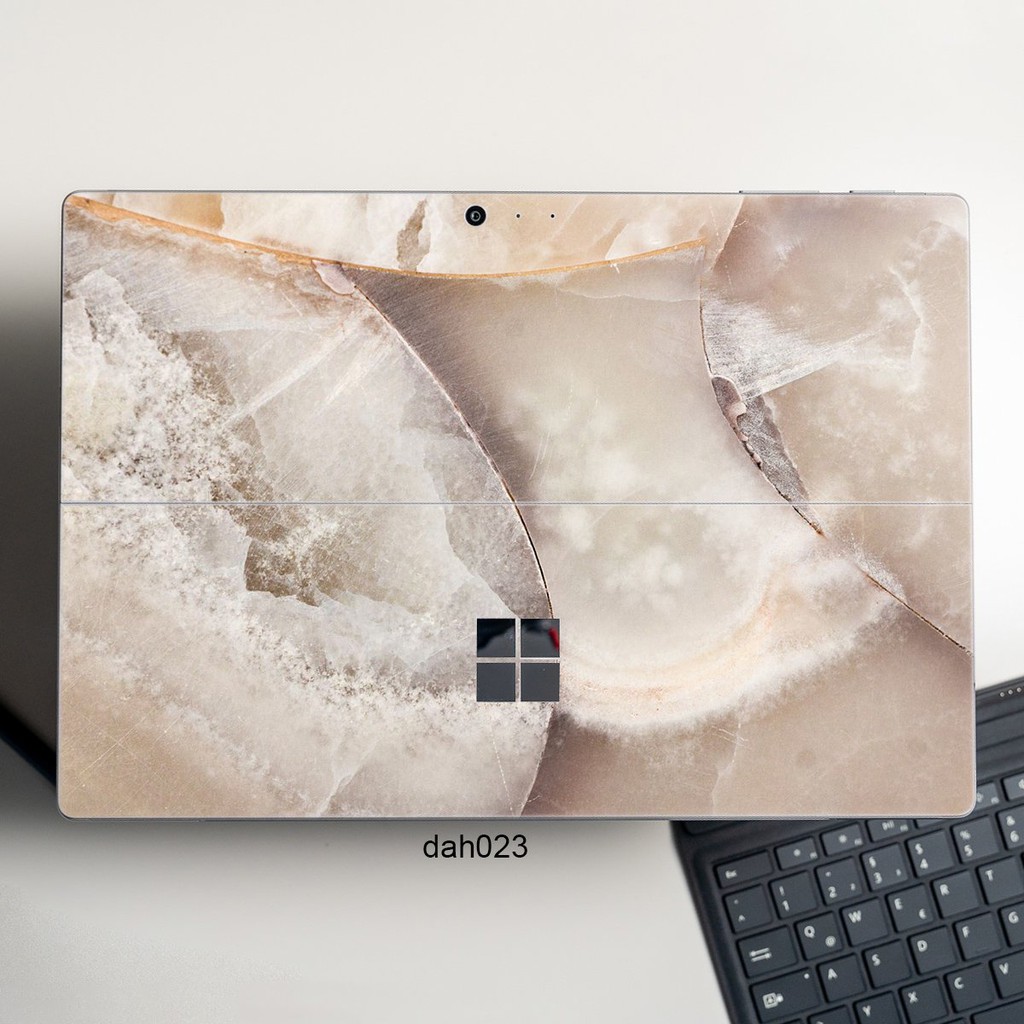 Skin dán hình vân đá cho Surface Go, Pro 2, Pro 3, Pro 4, Pro 5, Pro 6, Pro 7, Pro X