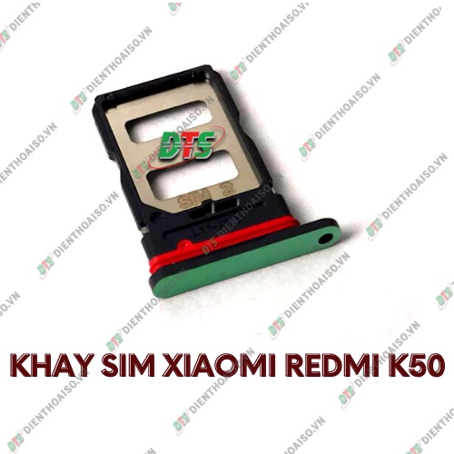 khay đựng sim xiaomi redmi k50 xanh lá ,bạc , đen , xanh dương