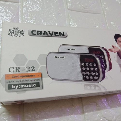 Loa usb,thẻ nhớ,FM Craven CR-22