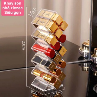 Khay đựng son khay cọ có nắp đậy