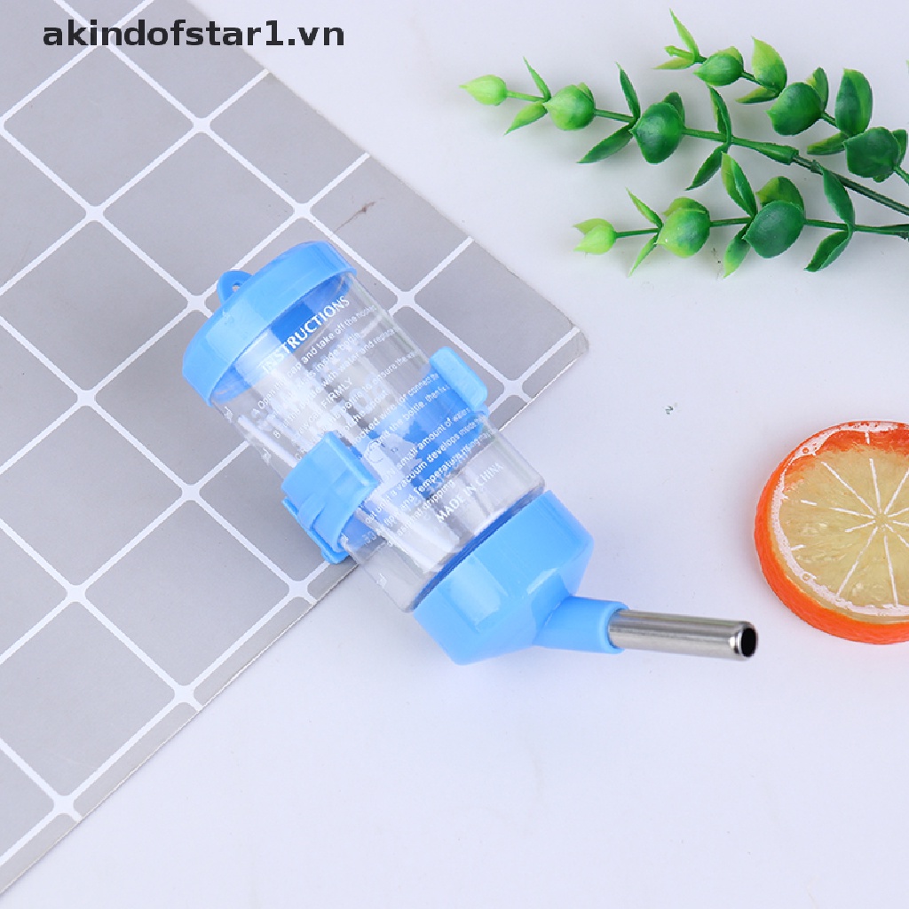 Bình nước mini bằng nhựa cho chuột hamster