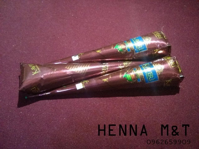 Mực henna Ấn Độ - màu nâu, đen, đỏ