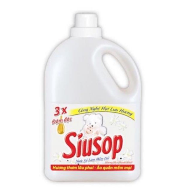 Nước xả vải Siusop hương hoa 3,8kg/3.6kg
