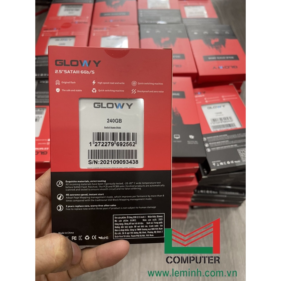Ổ Cứng SSD 240GB EEKOO, GLOWAY, FB-LINK, VSPTECH, MIXZA, LEXAR Chính Hãng Mơi Bảo Hành 36 Tháng 1 Đổi 1 tốc độ nhanh