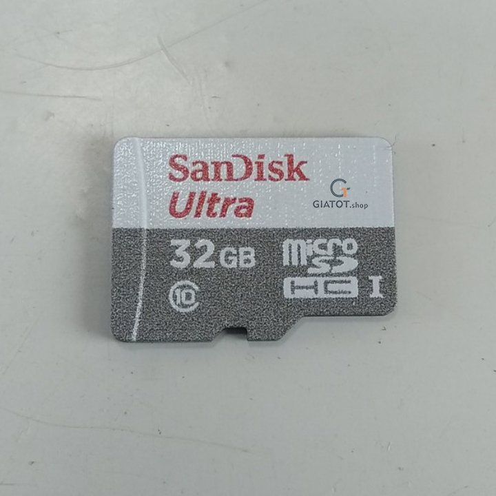 Thẻ nhớ 32G SanDisk Ultra Class10 100Mb/s chính hãng - Bảo hành 5 năm