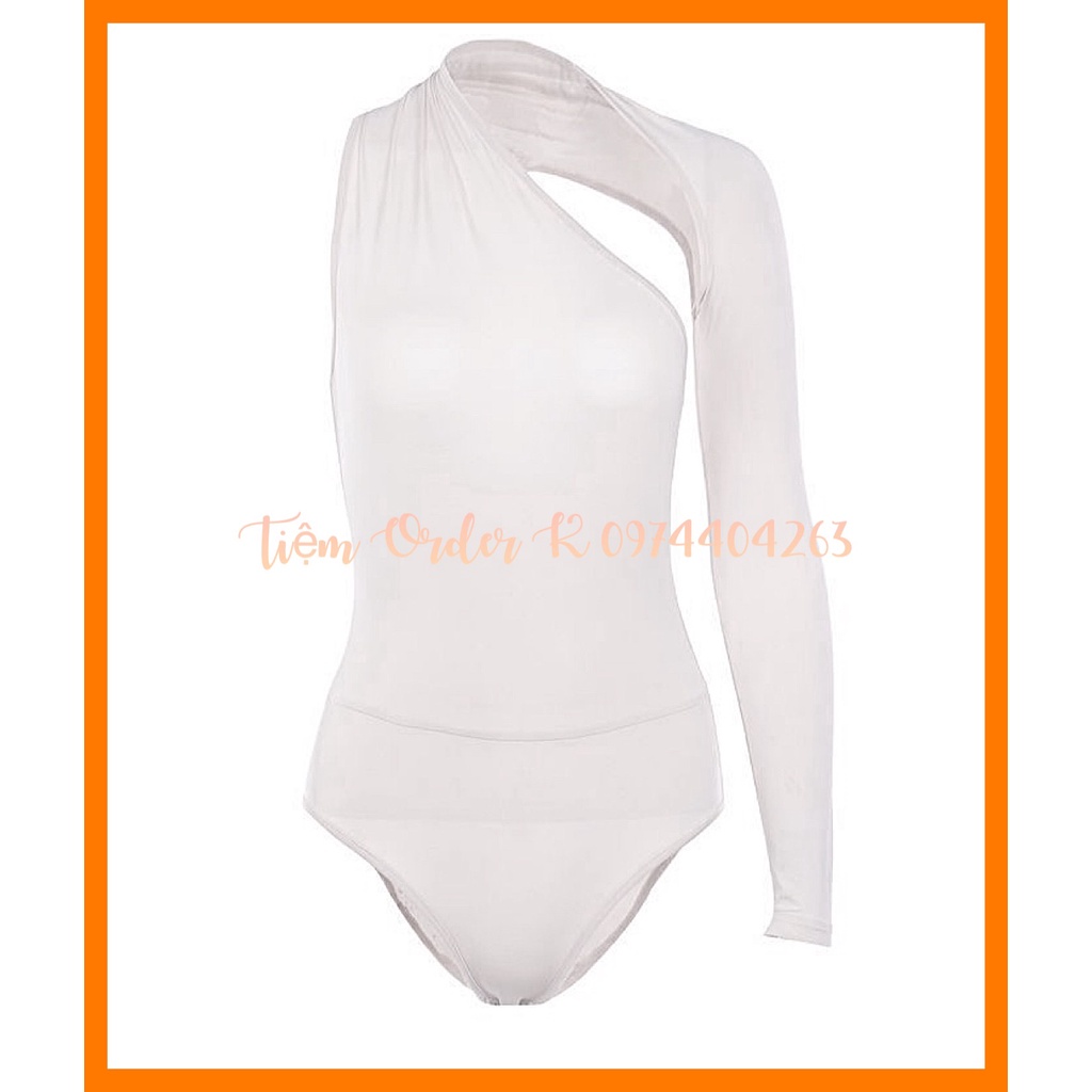 ORDER♥️Áo BodySuit Cắt Ngực 2 Màu(ảnh thật)Size S,M,K Đen,Be