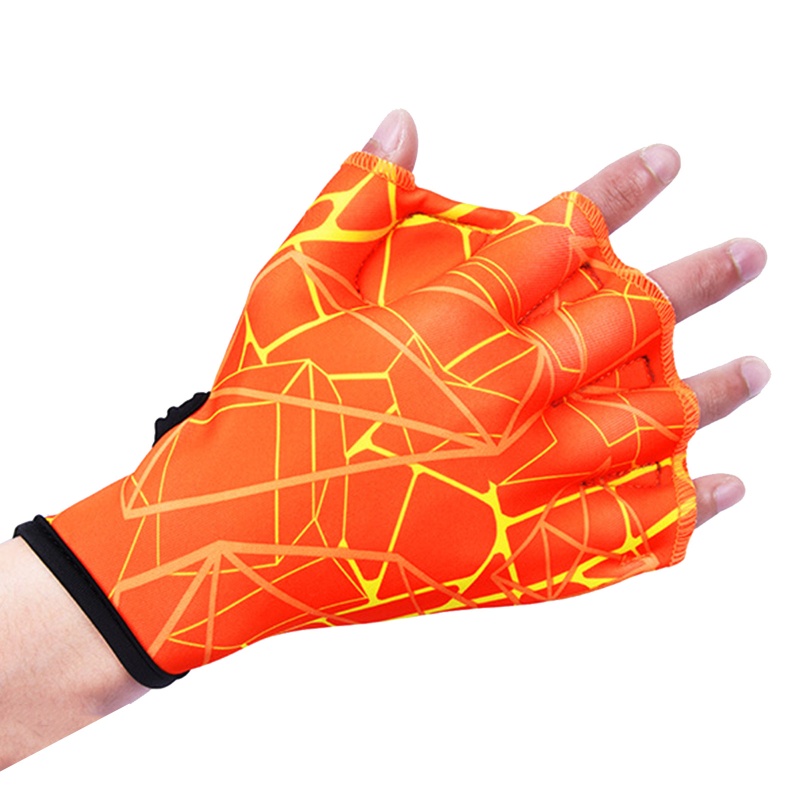 Găng Tay Bơi Lội Loại Ếch Có Màng Bọc Ngón Tay Cho Người Lớn