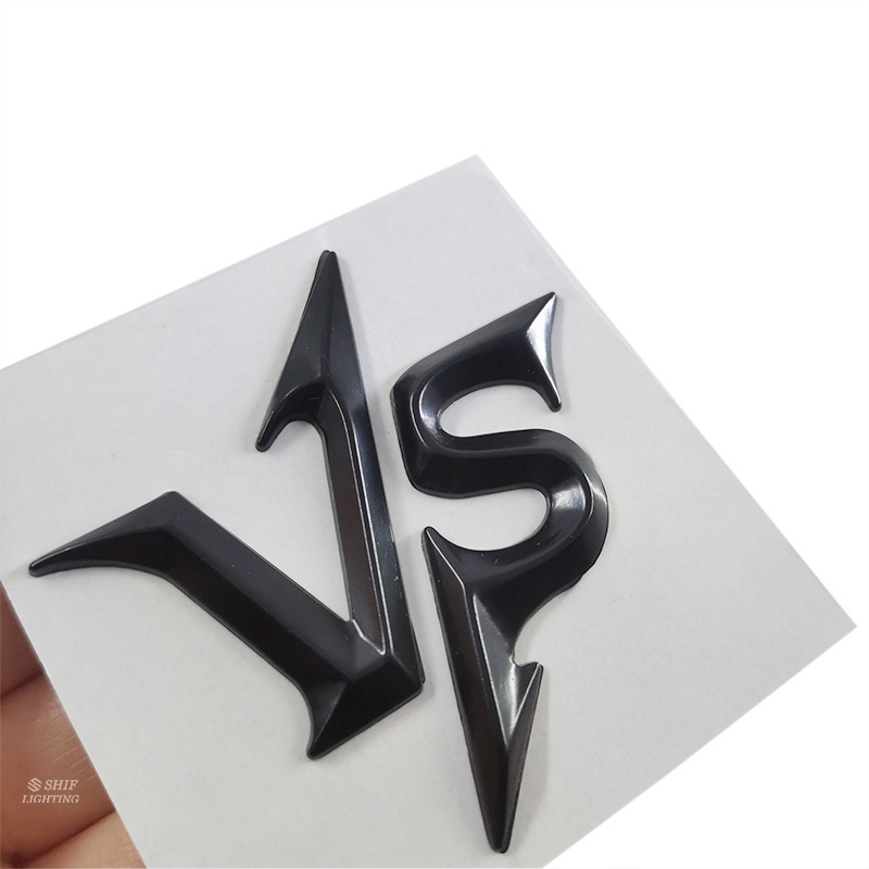 1 x Miếng Dán Logo Kim Loại Trang Trí
