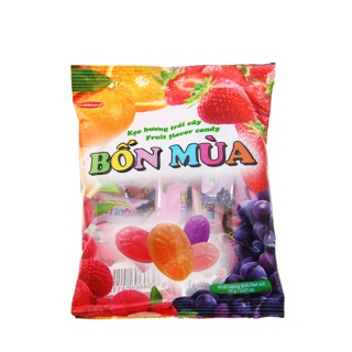 Kẹo Bốn Mùa hương trái cây 70g