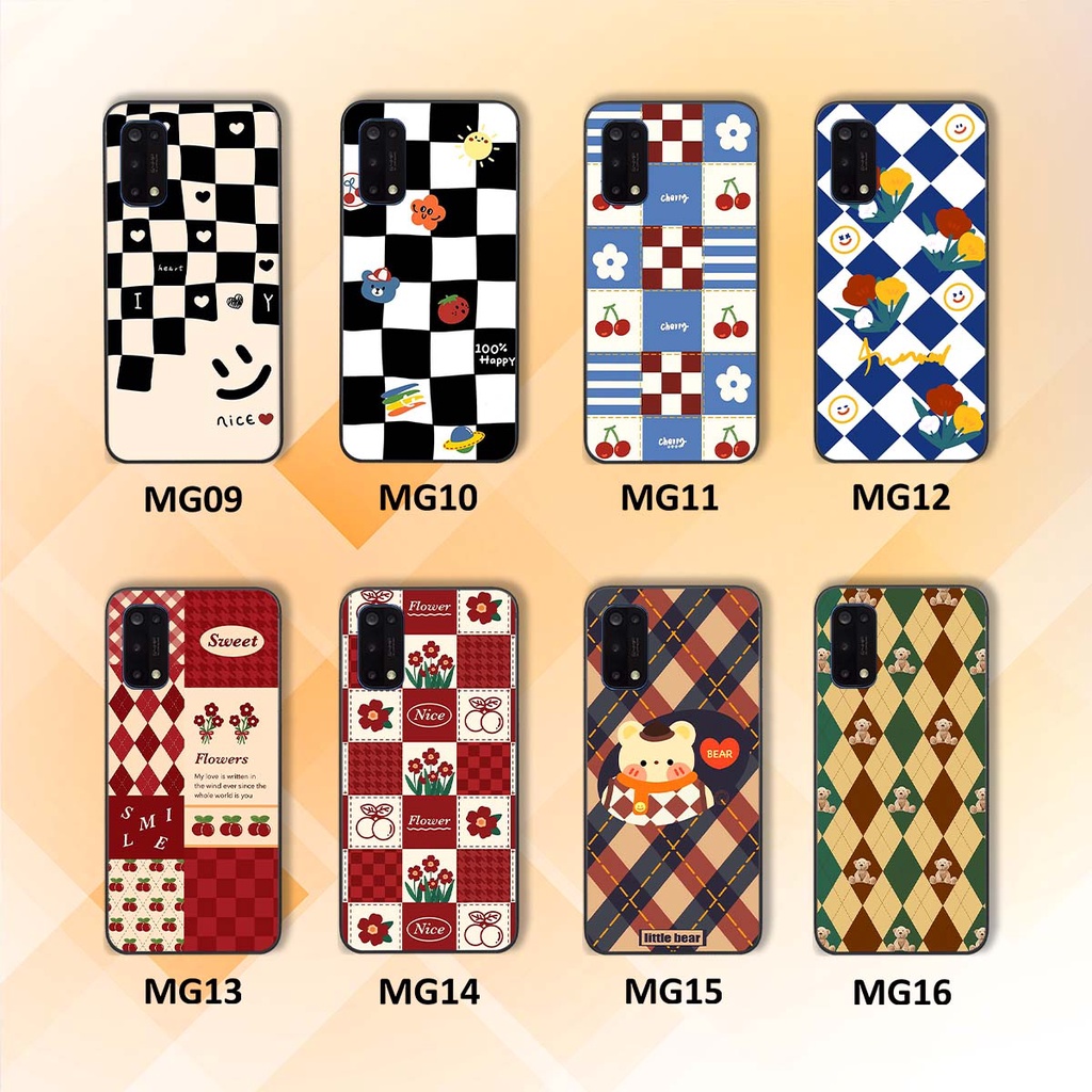 Ốp Realme 7 / 7 Pro họa tiết hoa, gấu thời trang, ốp dẻo bền đẹp