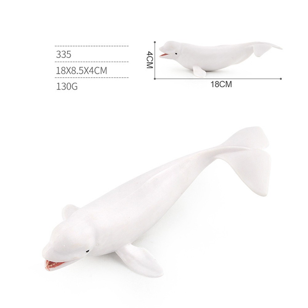 Mô hình chú cá voi đồ chơi cho bé Mô phỏng động vật biển cá voi mô hình đồ chơi đồ trang trí