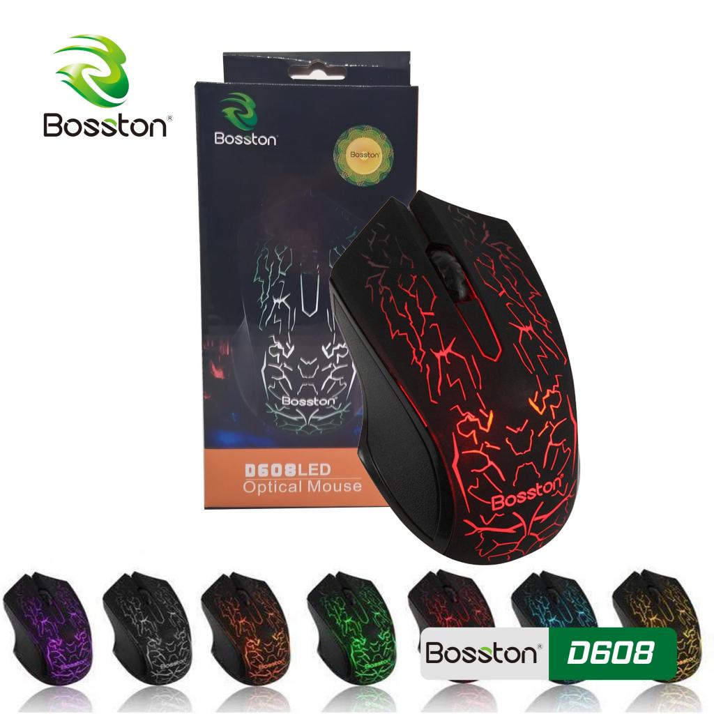 Chuột máy tính Bosston D608 chính hãng, chuyên game