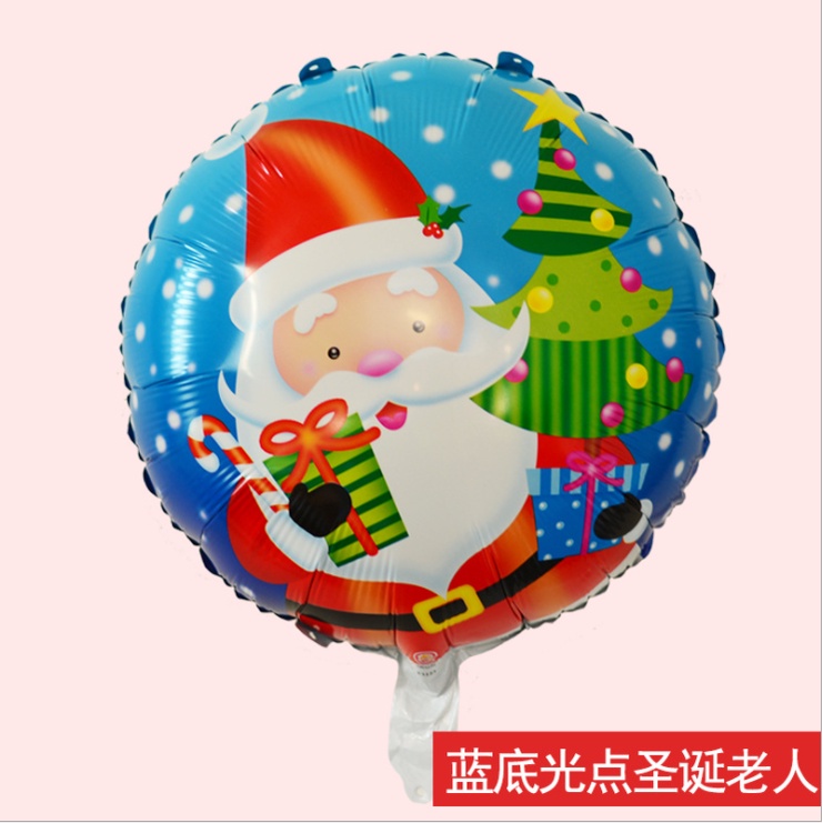 Bong bóng 18 inch trang trí Giáng Sinh, năm mới