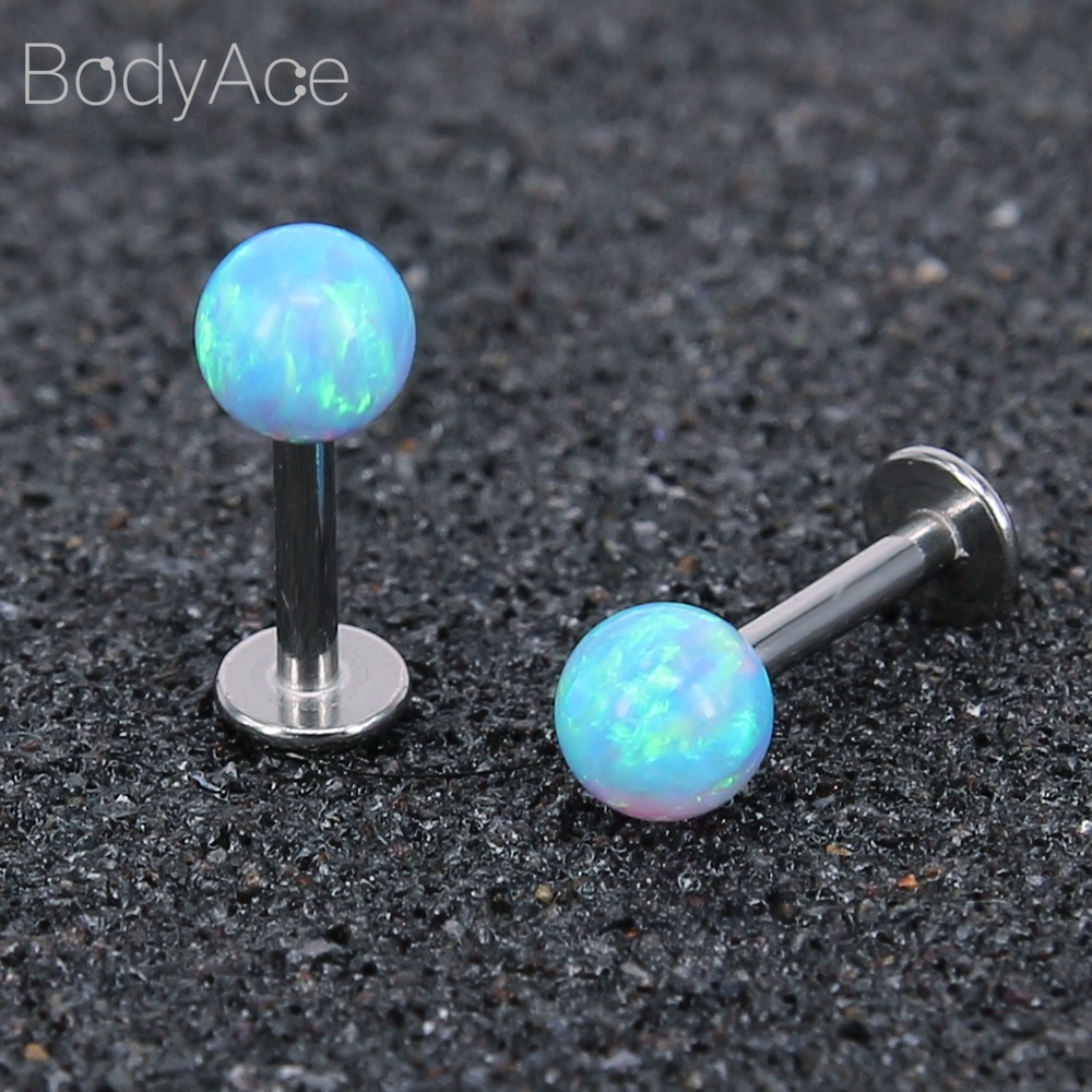 Khuyên Tai / Môi Bằng Thép Không Gỉ 3 Màu Thời Trang Unisex
