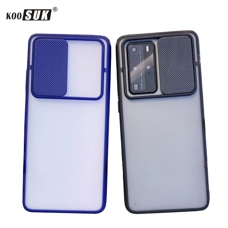 Ốp Điện Thoại Koosuk Cứng Nhám Trong Suốt Có Nắp Bảo Vệ Camera Cho Samsung Galaxy M32 M22 A22 4G