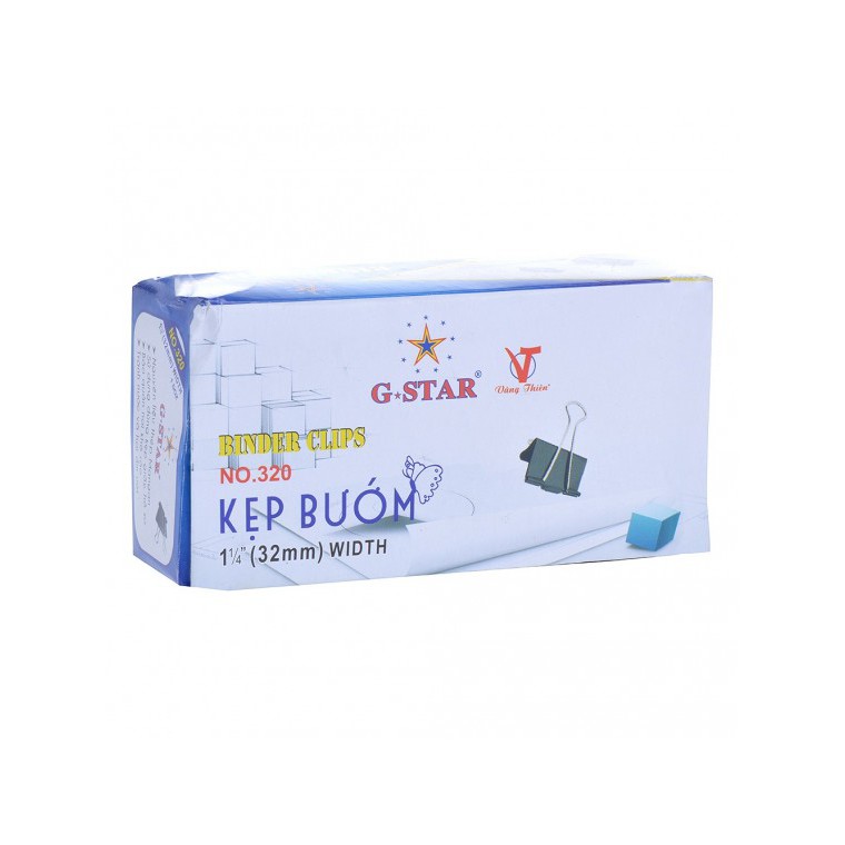 KẸP BƯỚM ĐEN ĐỦ SIZE GSTAR