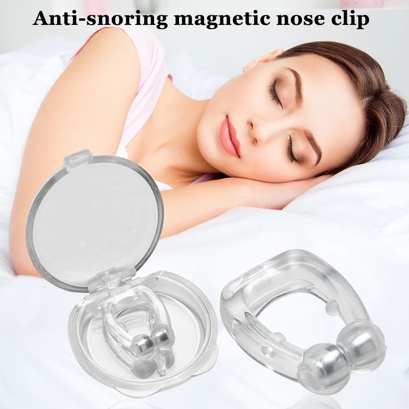 5X Đồ kẹp mũi nam châm chống ngáy khi ngủ dễ thở dành cho nam và nữ