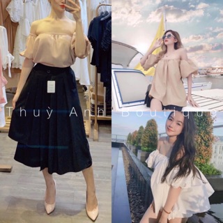 Áo trễ vai bánh bèo nữ SIÊU HOT 🌸
