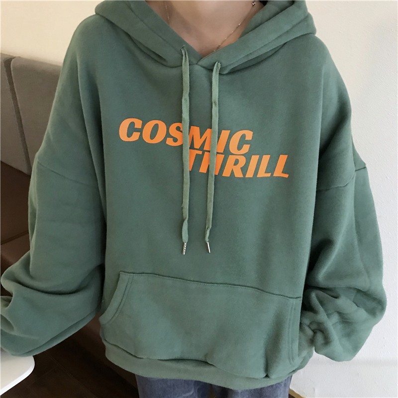 Áo hoodie nữ form rộng, hoodie nữ form rộng dài có mũ unisex thời trang ulzzang - UNA03 | BigBuy360 - bigbuy360.vn