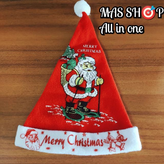 Mũ (nón) ông già noel (nô-en)