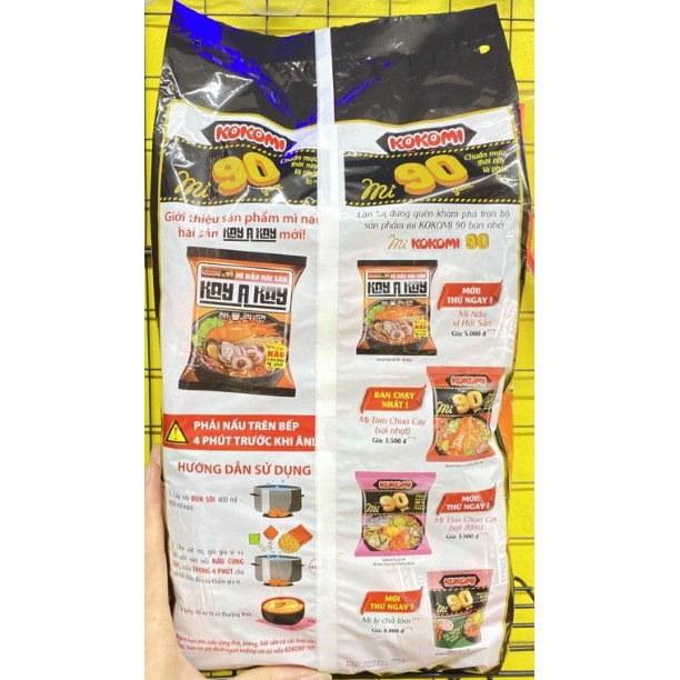 MÌ NẤU HẢI SẢN KAY A KAY KOKOMI GÓI 90G | BigBuy360 - bigbuy360.vn
