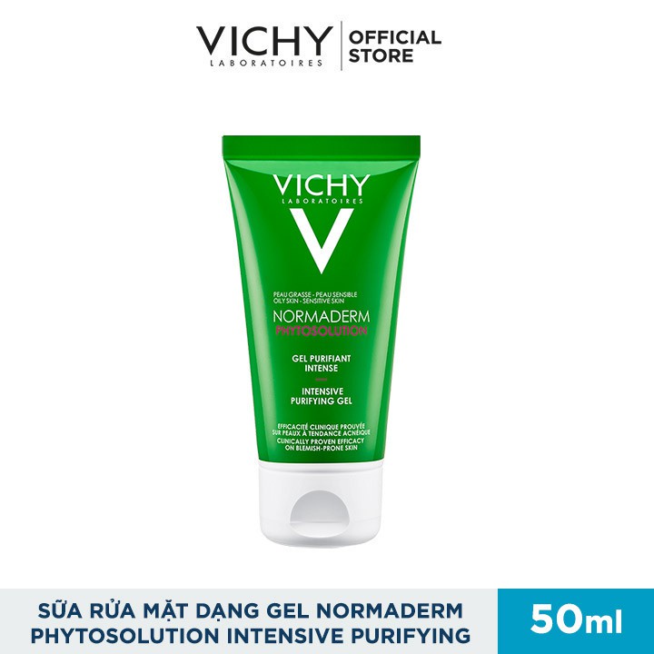 Bộ sản phẩm Kem dưỡng và dưỡng chất giúp giảm mụn &amp; phục hồi da Vichy