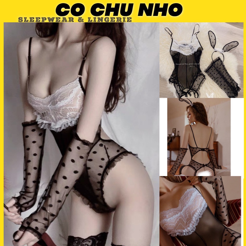 [Q11.HCM] [LL792] Bodysuit Ren Dây Cám Dỗ -  Bodysuit Lace Cut Out | Cosplay Sexy Cô chủ nhỏ chuyên sỉ | BigBuy360 - bigbuy360.vn