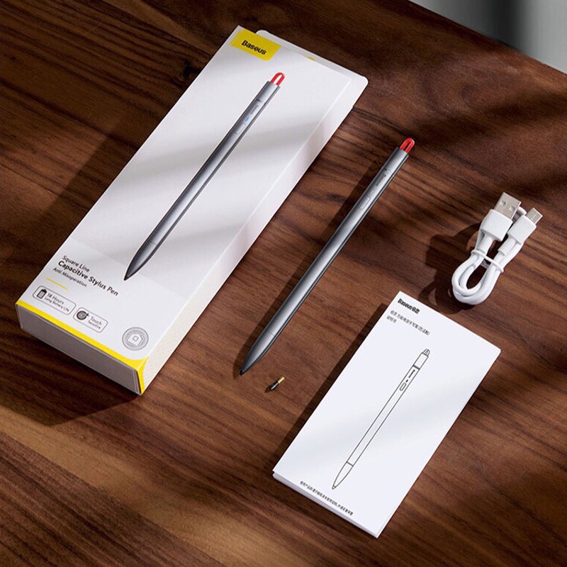 Bút Cảm Ứng Stylus Chuyên dành Cho iPad Baseus Square Line Capacitive