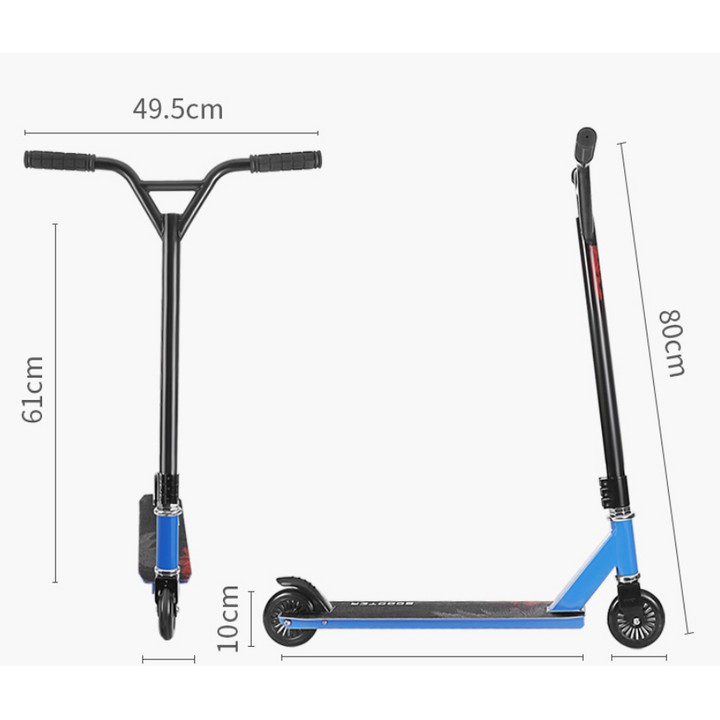 Xe trượt Scooter 2137 Cao Cấp Biểu Diễn Thể Thao Chuyên Nghiệp