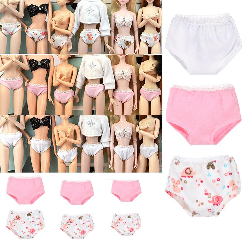 Bộ Quần Áo Búp Bê Chất Liệu Cotton Tự Làm Dễ Thương Xinh Xắn