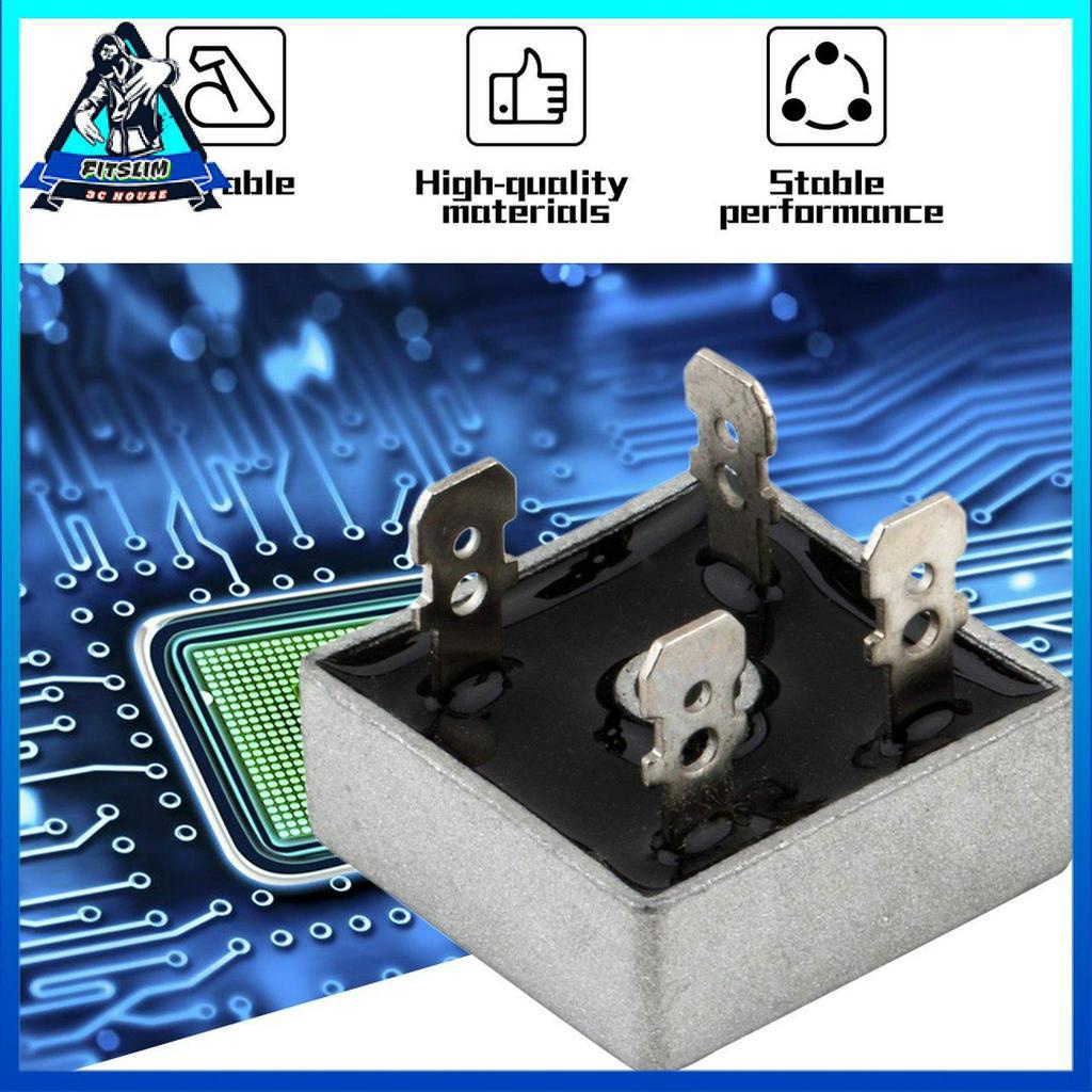 KBPC5010 Bộ chỉnh lưu cầu 1000 Volt 50 Amp 50A Vỏ kim loại Cầu điốt 1000V