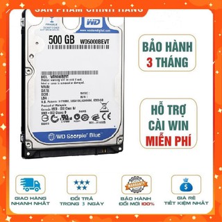 Ổ cứng hdd laptop 1000G, 500G, 320G, 250G, good 100% có cài Win