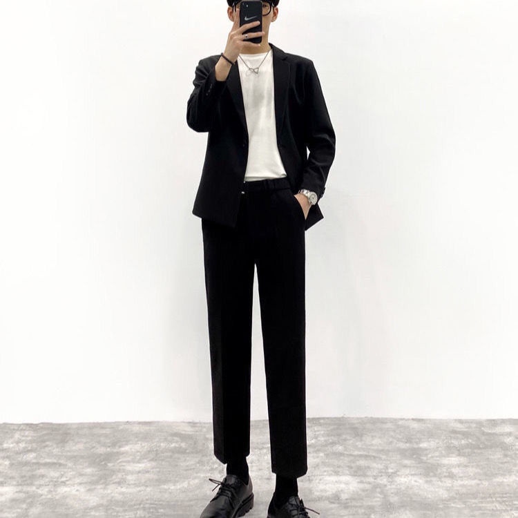 Bộ Đồ Vest Phong Cách Hàn Quốc Thời Trang Xuân Thu 2021 symlmf.my12.7