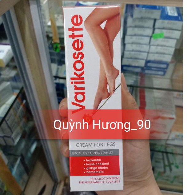 Kem suy giãn tĩnh mạch VARIKOSETTE 75ml